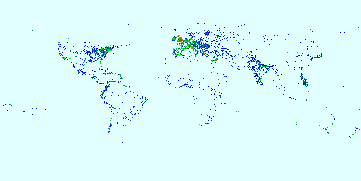 Placenames in books in 1800