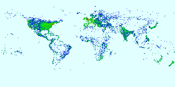 Names of geographic locations in books in 1890